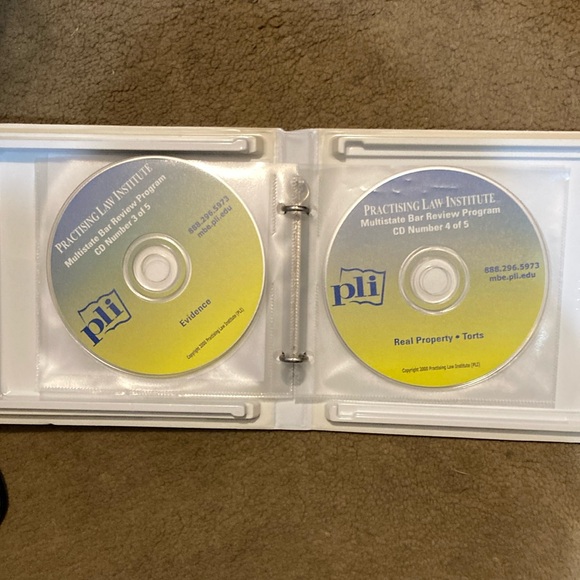 PLI Multistate Bar Review CD Set - Picture 5 of 6